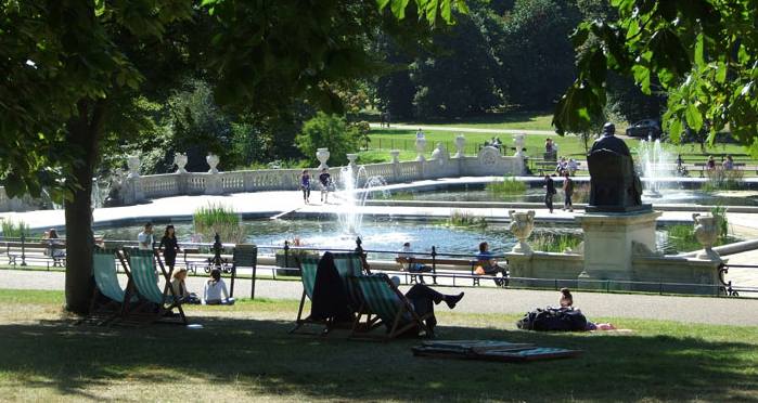 Parks und botanische Gärten in London